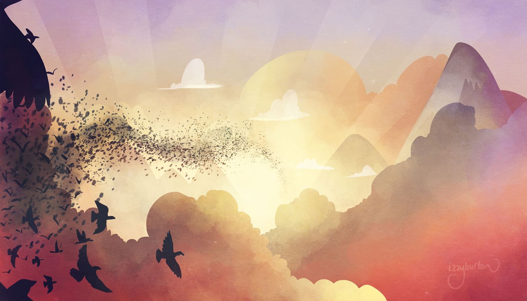 1680x960 Daily Speed Painting Selection - Izzy Painting