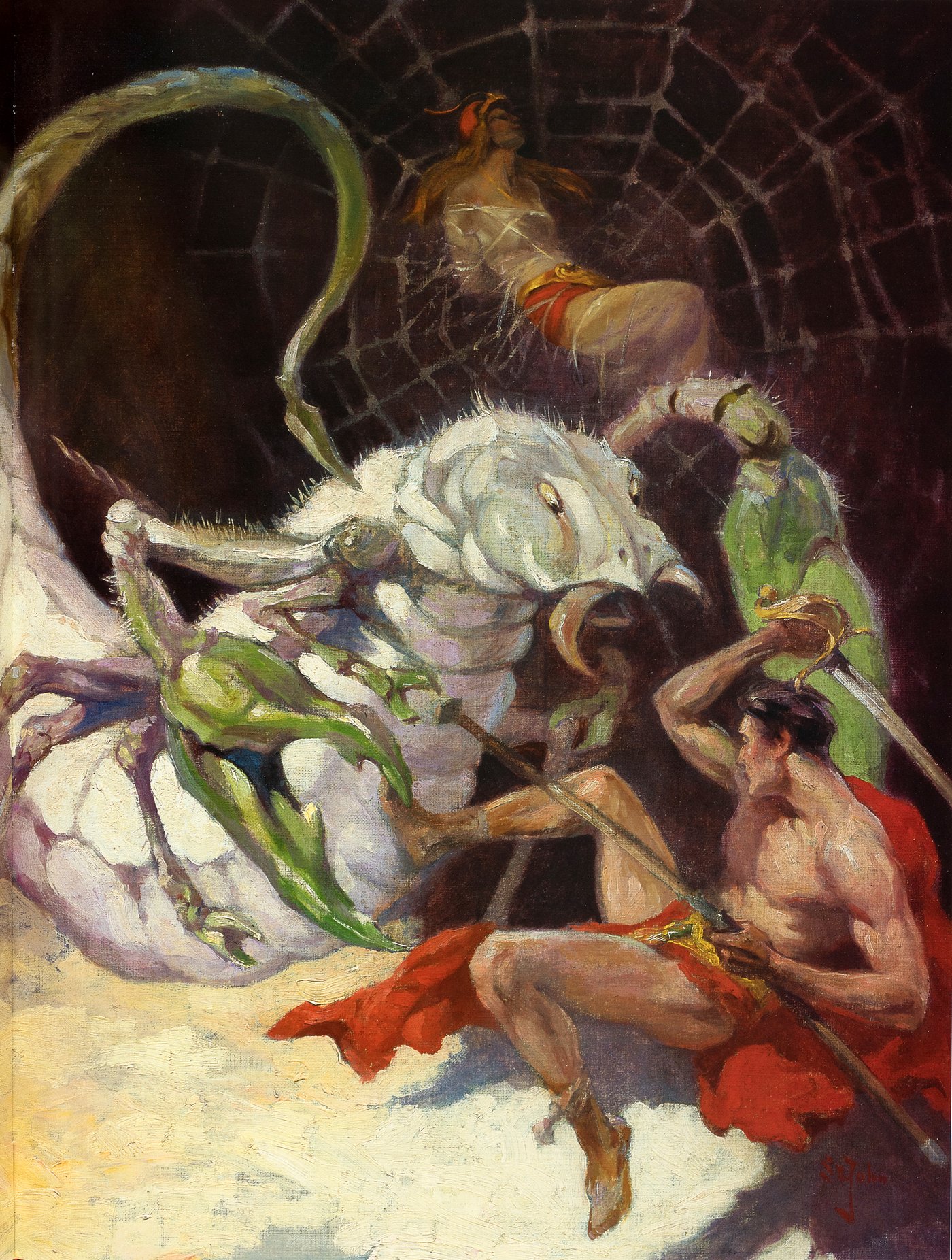 1400x1852 Hake'S - J Allen Painting