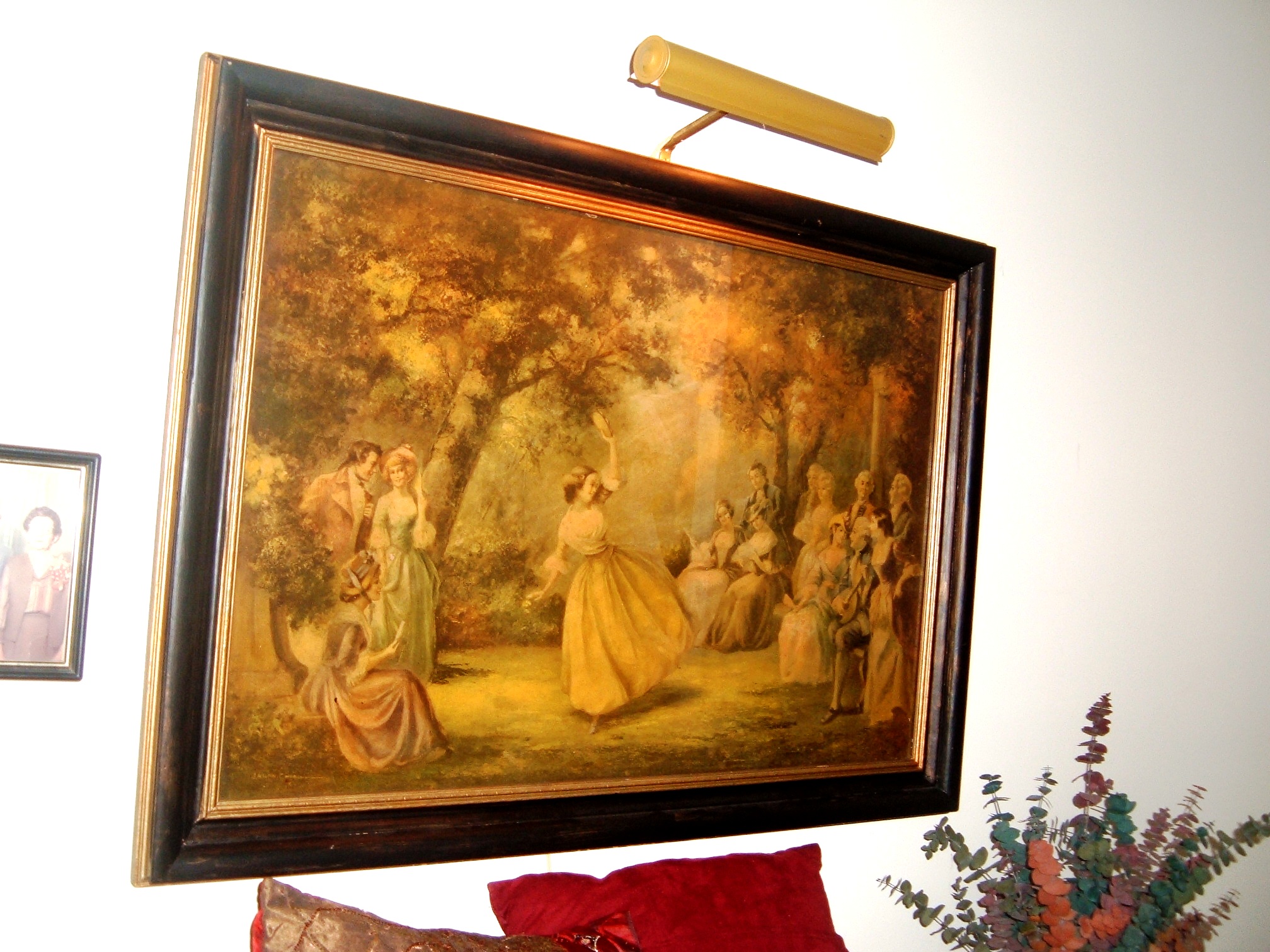 2016x1512 I Have A Painting By J. Allan Carroll. On The Back Of It, There Is - J Allen Painting