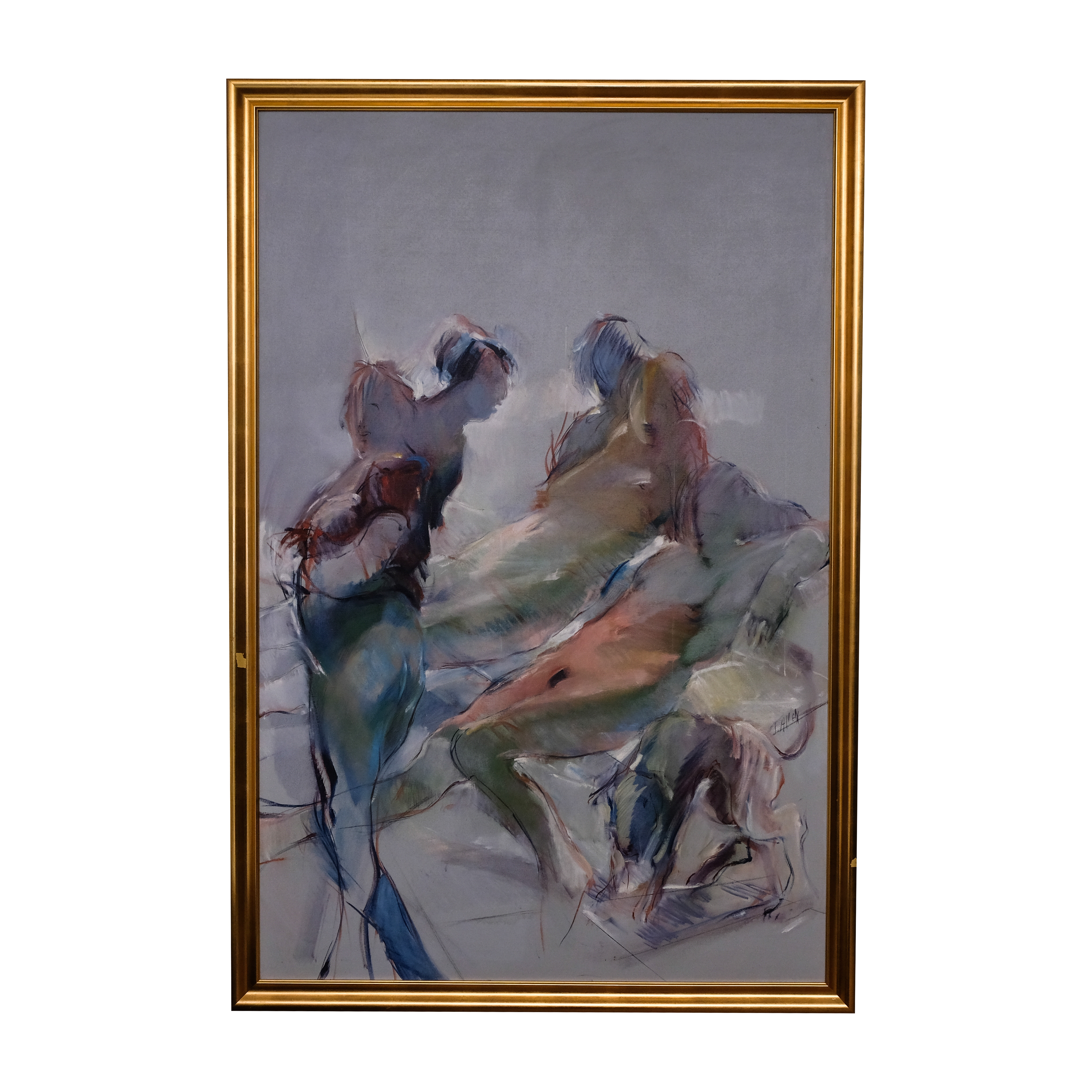 3784x3784 Signed Acrylic By J. Allen Ebth - J Allen Painting