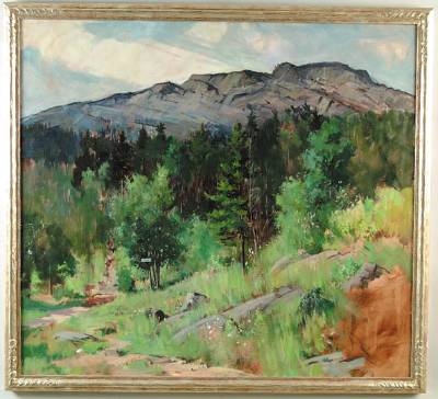400x364 Charles Curtis Allen - J Allen Painting