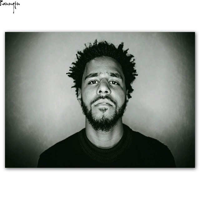 640x640 Zp320 J Cole Rapper Hip Hop Ist Music Art Poster Silk Light Canvas - J Cole Painting
