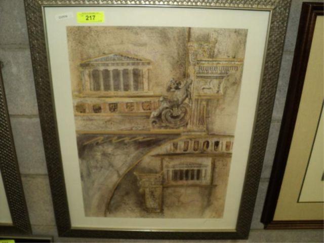 640x480 Framed Print, Greek J. Combs - J Combs Painting