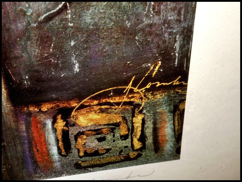 800x603 Framed Art Hand Signed On Mat By J Combs - J Combs Painting