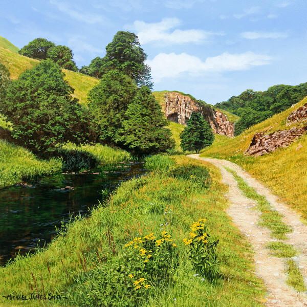 600x600 Landscape Oil Paintings By British Artist Michael James Smith - J Michaels Painting