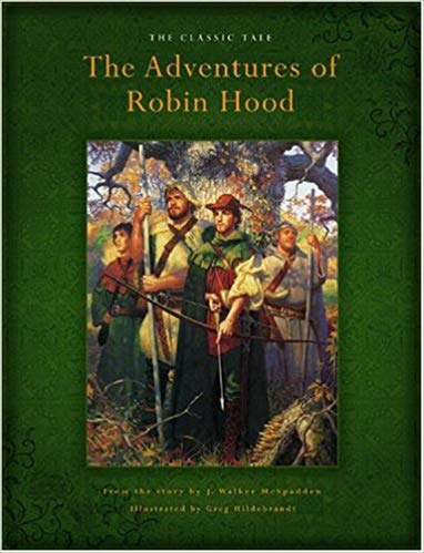 382x499 Adventures Of Robin Hood J. Walker Mcspadden, Greg Hildebrandt - J Walker Painting