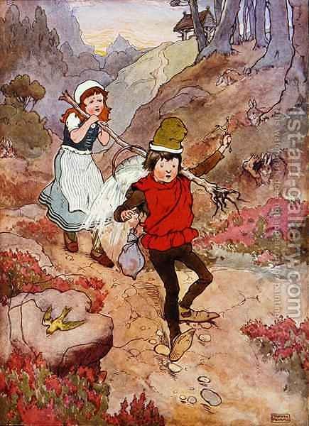 435x600 Jack And Jill, Illustration - Jack And Jill Painting