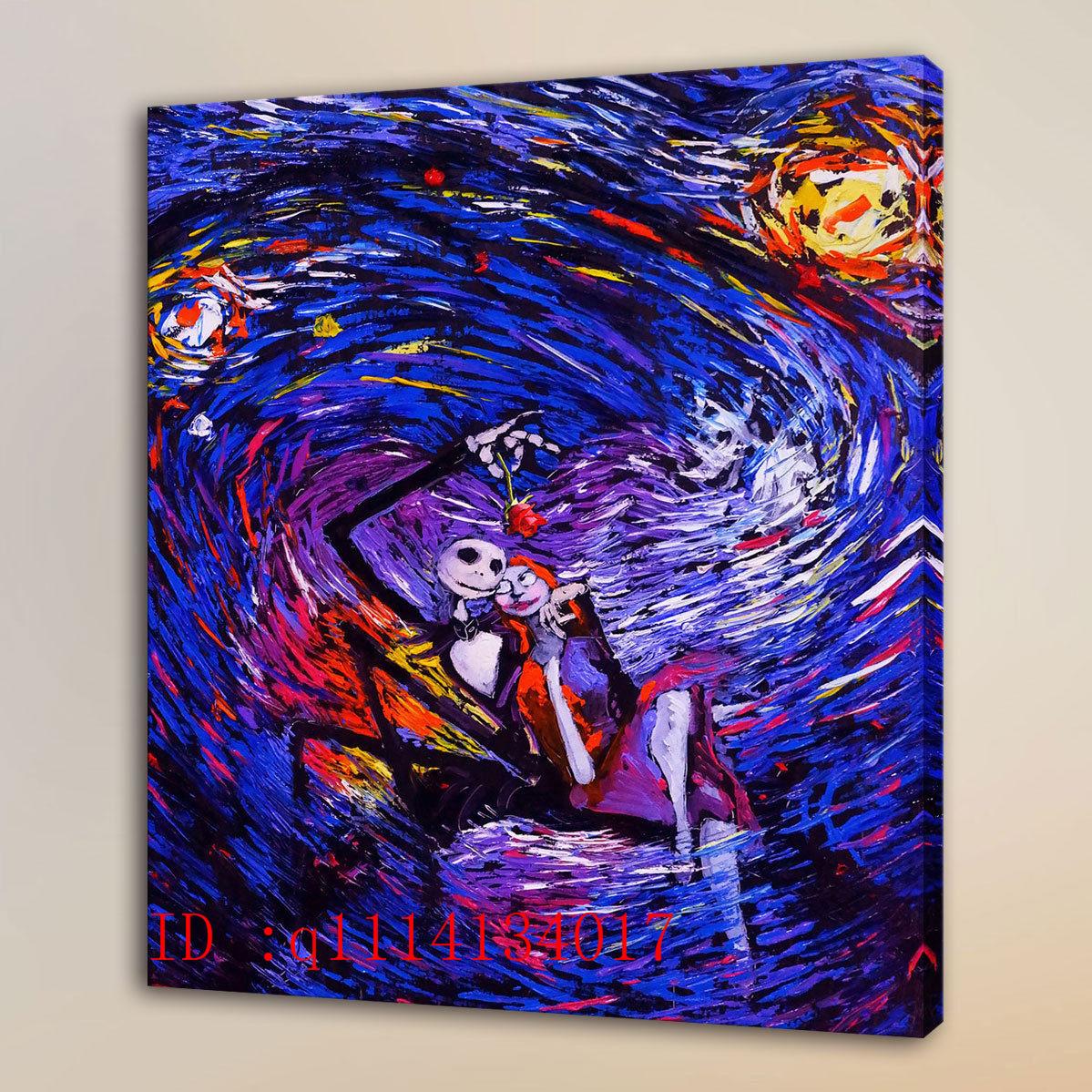 Jack And Sally Painting at PaintingValley.com | Explore collection of ...
