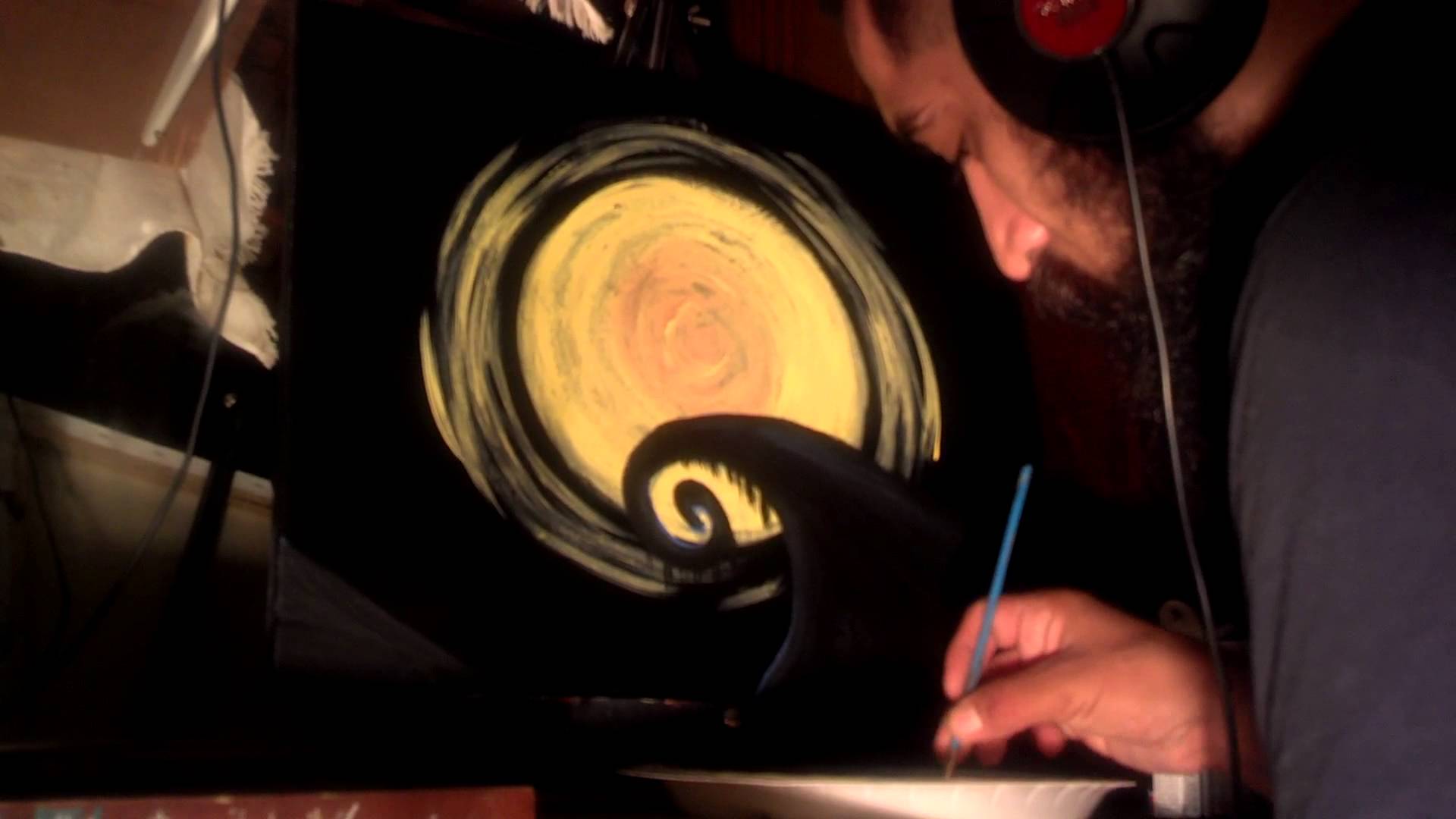 1920x1080 We Can Live Like Jack And Sally - Jack And Sally Painting