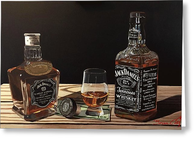 646x470 Jack Daniels Connoisseurs Painting By Brien Cole - Jack Daniels Painting