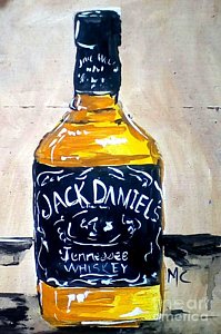 199x300 Whiskey Jack Daniels Paintings Fine Art America - Jack Daniels Painting