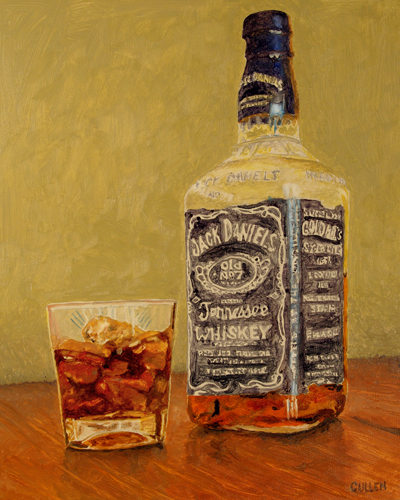 400x500 Daily Paintings - Jack Daniels Painting