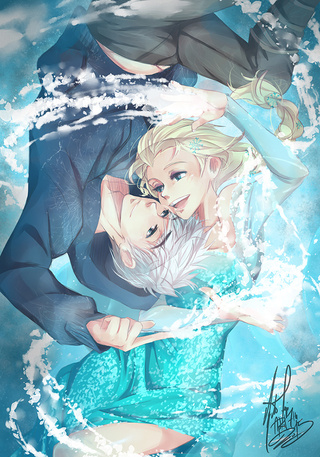 320x457 Probably .jack Frost . - Jack Frost Painting