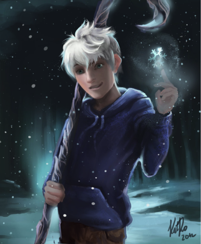 411x500 Rise Of The Guardians Images Jack Frost Painting Wallpaper - Jack Frost Painting