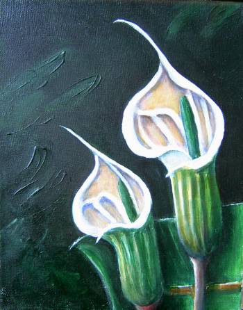 350x446 Jack In The Pulpit - Jack In The Pulpit Painting