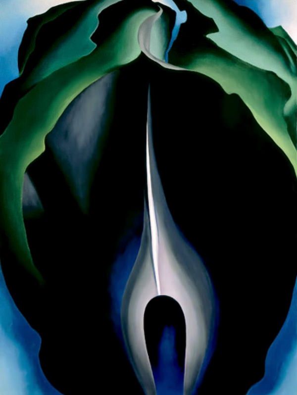 600x798 Jack In The Pulpit No. Iv, 1930 By Georgia O'Keeffe - Jack In The Pulpit Painting
