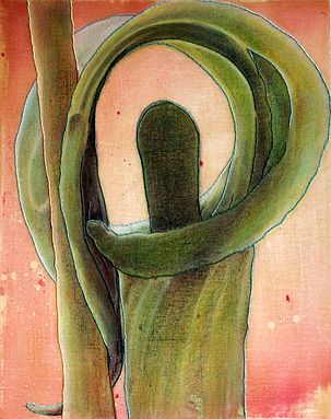 303x383 Christinewichertarts Jack In The Pulpit - Jack In The Pulpit Painting