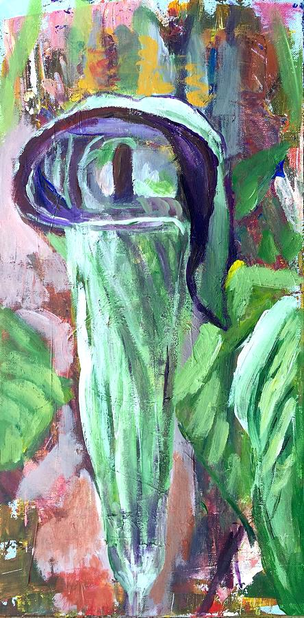 444x900 Jack In The Pulpit Painting Wiselight.co - Jack In The Pulpit Painting