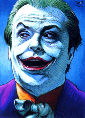 299x415 Jack Nicholson Archives - Jack Nicholson Joker Painting
