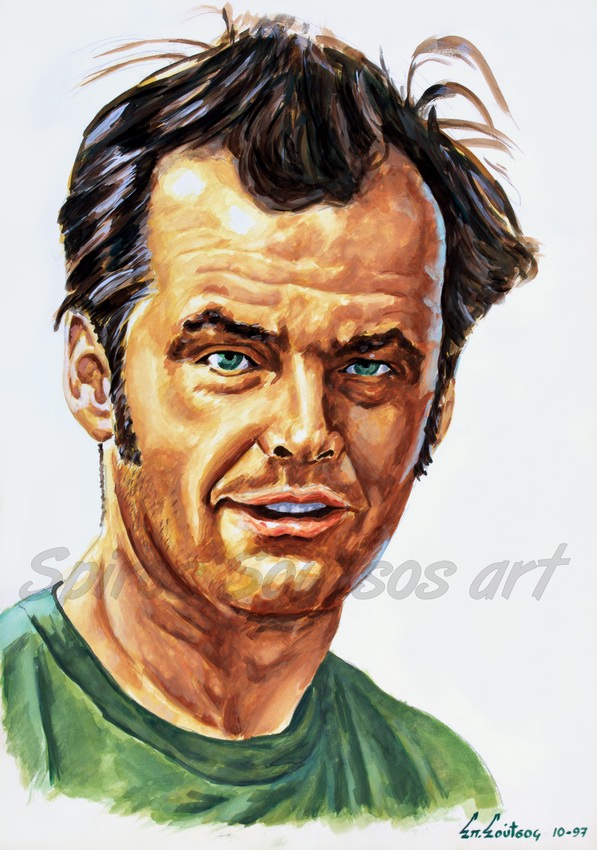 Jack Nicholson Painting at Explore collection of