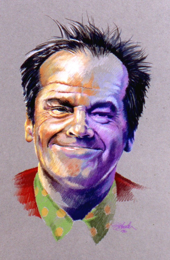 Jack Nicholson Painting at Explore collection of