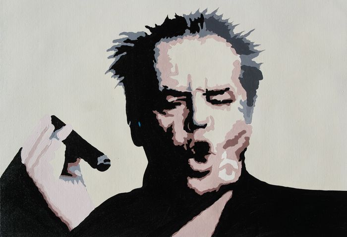 700x479 Jack Nicholson - Jack Nicholson Painting