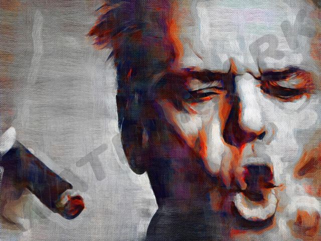 640x480 Jack Nicholson Easy Rider Art Print Poster Oil Painting Lff0064 Ebay - Jack Nicholson Painting