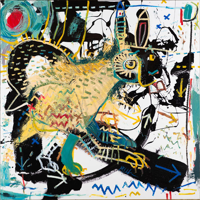 650x648 Jack Rabbit - Jack Rabbit Painting