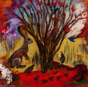 300x298 Original Paintings Art Portfolios - Jack Rabbit Painting