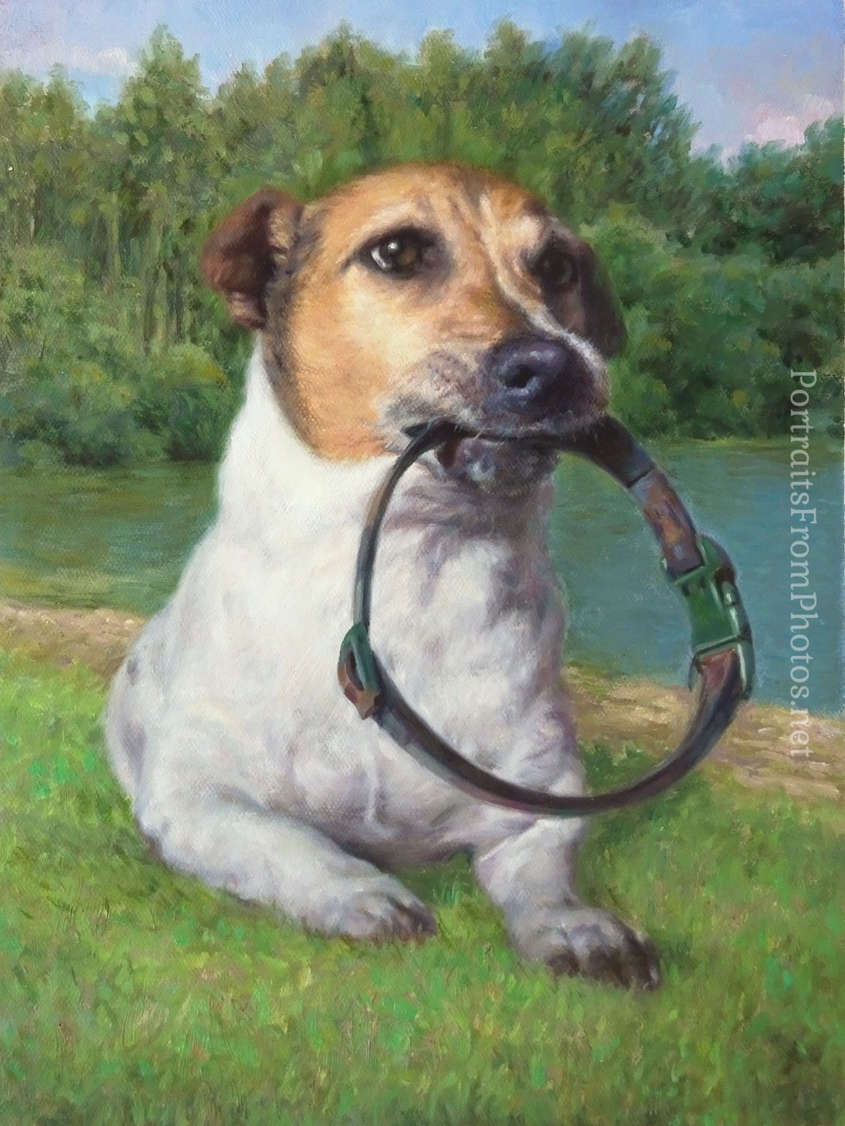 845x1126 Jack Russell Paintings - Jack Russell Painting