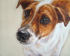 Jack Russell Painting at PaintingValley.com | Explore collection of ...