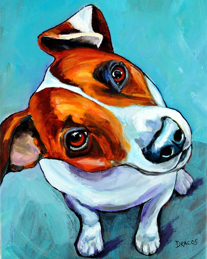 720x900 Jack Russell Painting - Jack Russell Painting