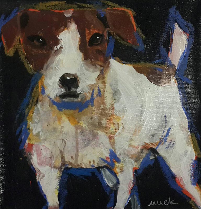 769x800 Ja - Jack Russell Terrier Painting
