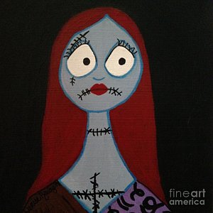 Jack Skellington And Sally Painting at PaintingValley.com | Explore ...