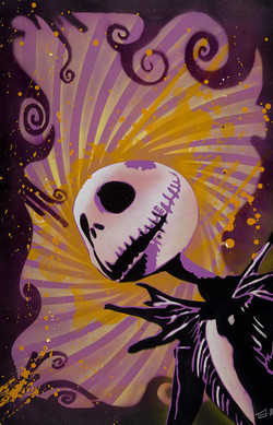 Jack Skellington Painting at PaintingValley.com | Explore collection of ...