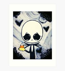 210x230 Jack Skellington Painting Amp Mixed Media Art Prints Redbubble - Jack Skellington Painting