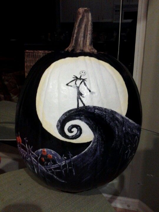 540x720 Images Of Jack Nightmare Before Christmas Pumpkin Painting - Jack Skellington Pumpkin Painting