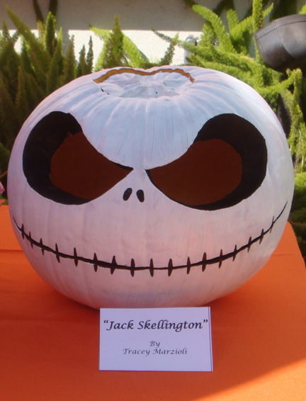 432x566 Isaac Marzioli Illustrations This Is Halloween, 2011 - Jack Skellington Pumpkin Painting