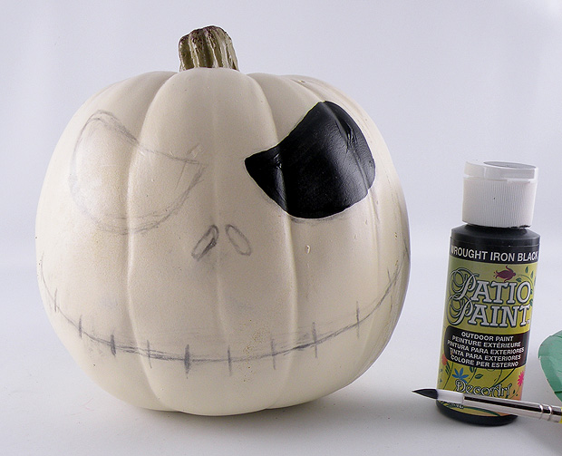 620x503 Jack Skellington - Jack Skellington Pumpkin Painting
