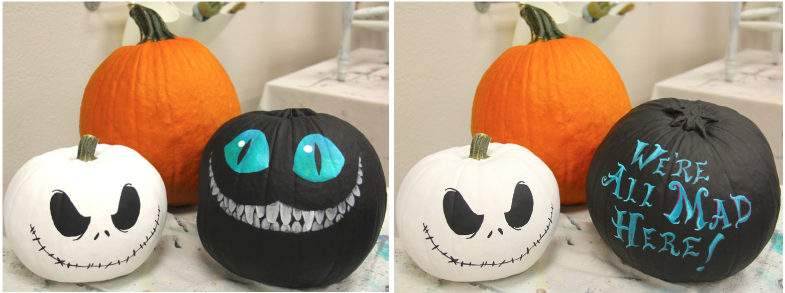 1563x584 The End Of The Pumpkin Days Rescued Relics Studio - Jack Skellington Pumpkin Painting