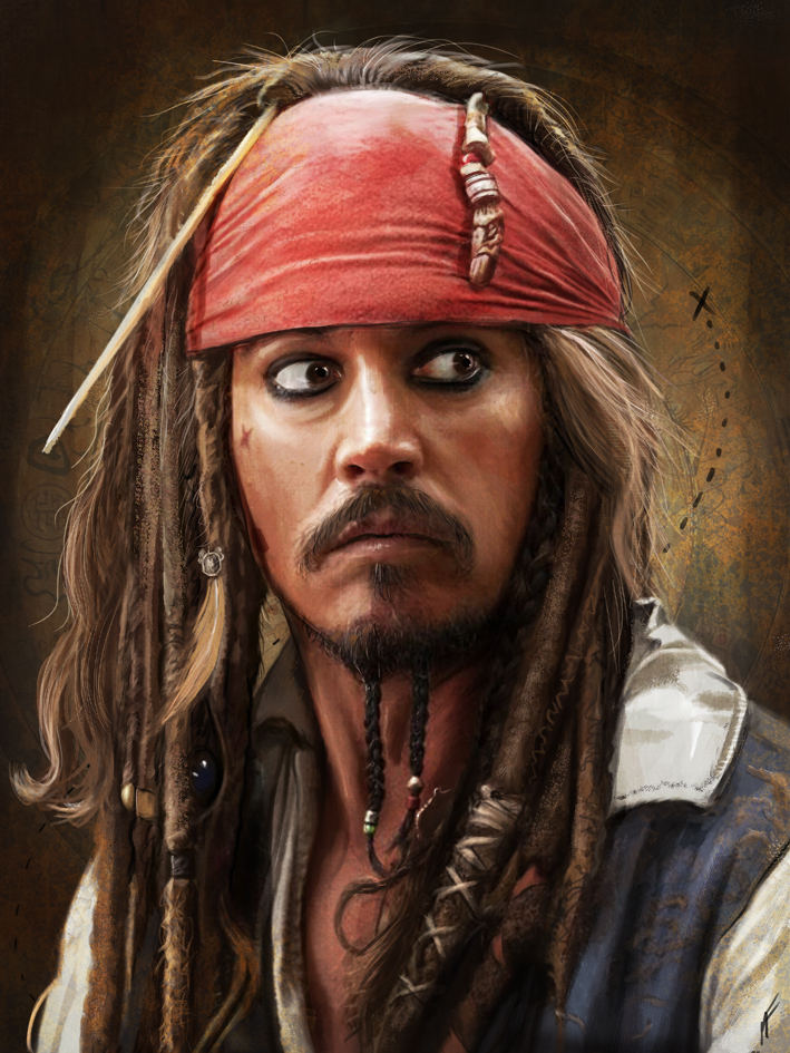 709x945 Jack Sparrow By Mattiasfahlberg - Jack Sparrow Painting
