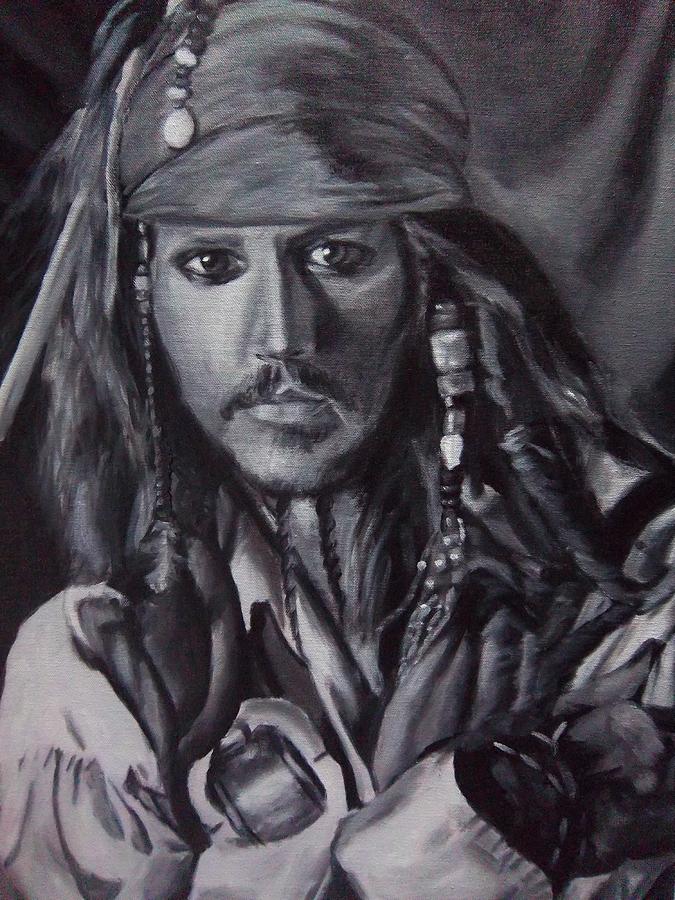 675x900 Captain Jack Sparrow Painting By Lori Keilwitz - Jack Sparrow Painting