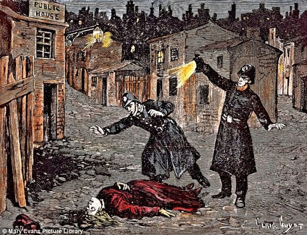 634x485 Jack The Ripper Painting Historic - Jack The Ripper Painting