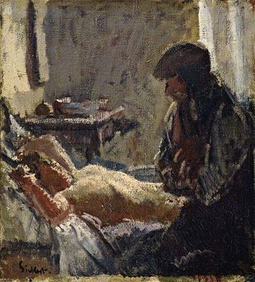 362x400 Artwork Of Walter Sickert (1860 1942), Artist Who Patricia - Jack The Ripper Painting