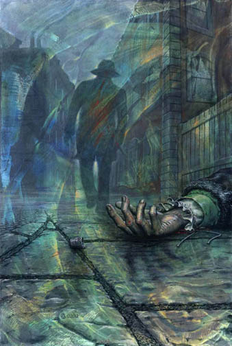 339x504 The Of Thimble And Threat Inspired Painting Raffle Winner, Plus - Jack The Ripper Painting