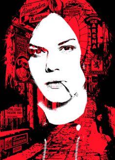 236x327 Jack White Painting By Max Neutra. The Dead Weather, Blue Blood - Jack White Painting