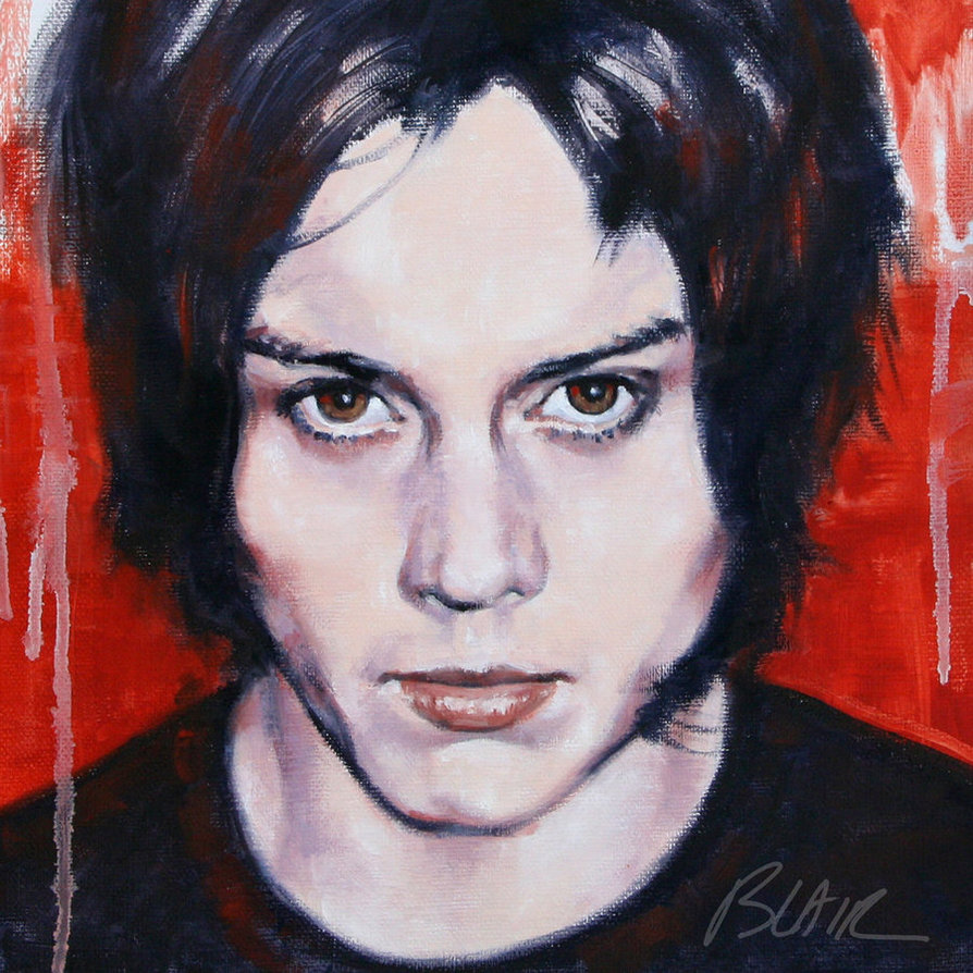 894x894 Jack White, 2009 By Cynthia Blair - Jack White Painting