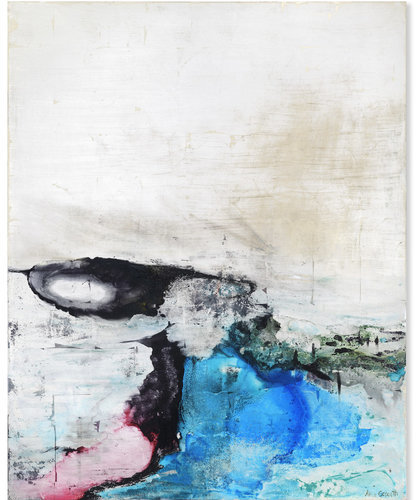 417x500 Jack's Lake By Alice Cescatti (2017) Painting Watercolor, India - Jacks Painting