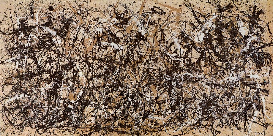 1100x549 Jackson Pollock 100 Famous Paintings Analysis And Biography - Jackson Painting