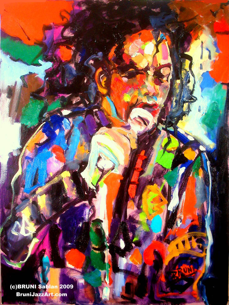 740x984 Michael Jackson Painting Gallery, Bruni Gallery - Jackson Painting